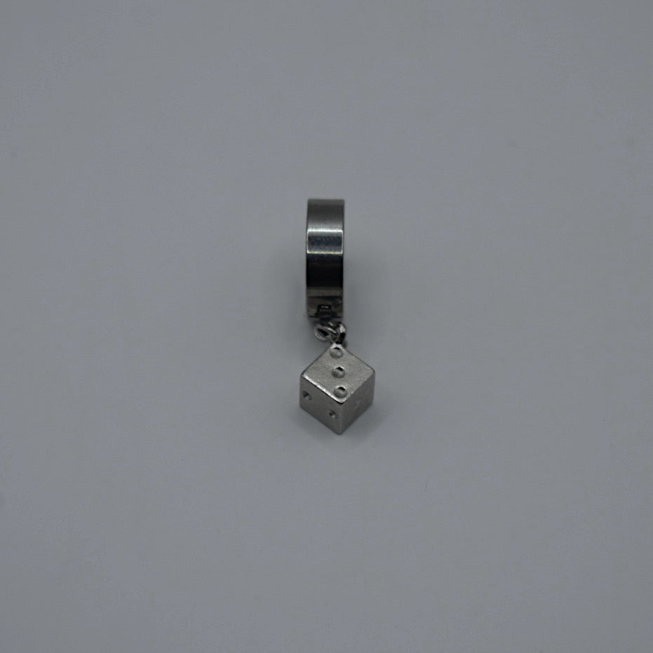 Single Dice Earring