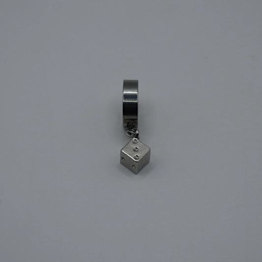 Single Dice Earring